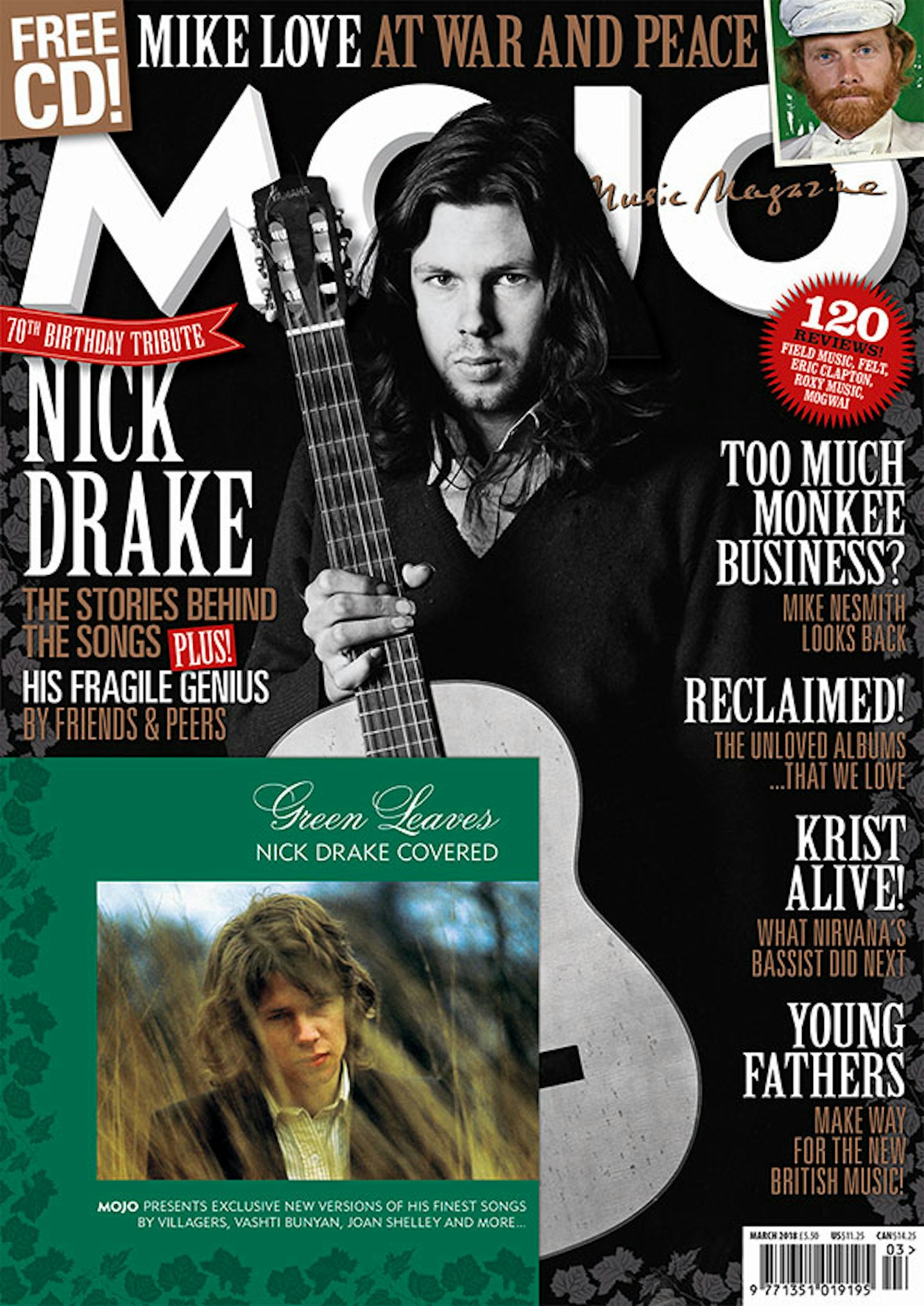 MOJO 292 / March 2018: Nick Drake