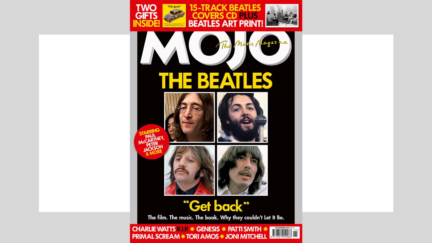 MOJO 336 cover, featuring The Beatles in January, 1969.