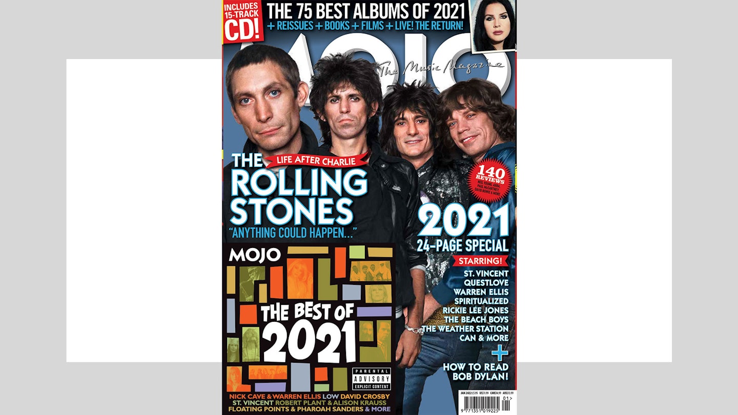 MOJO 338 cover, featuring The Rolling Stones