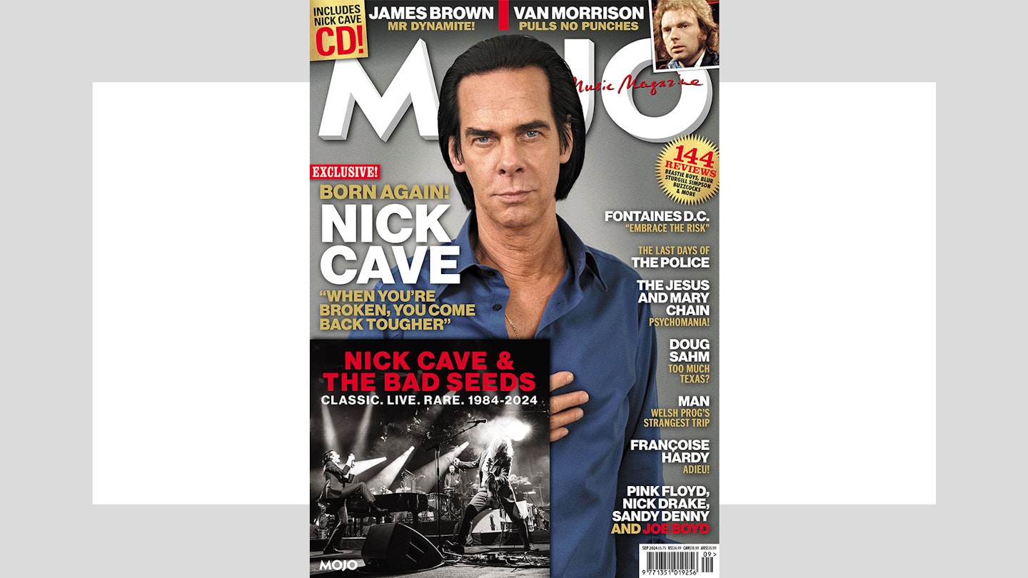MOJO 370 cover, featuring Nick Cave