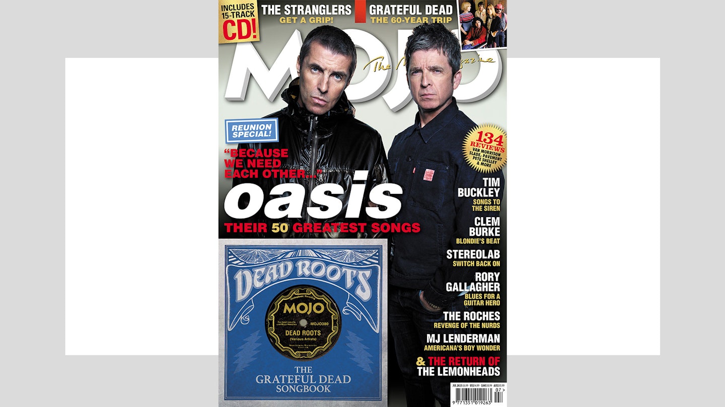 MOJO 380 cover, featuring Oasis