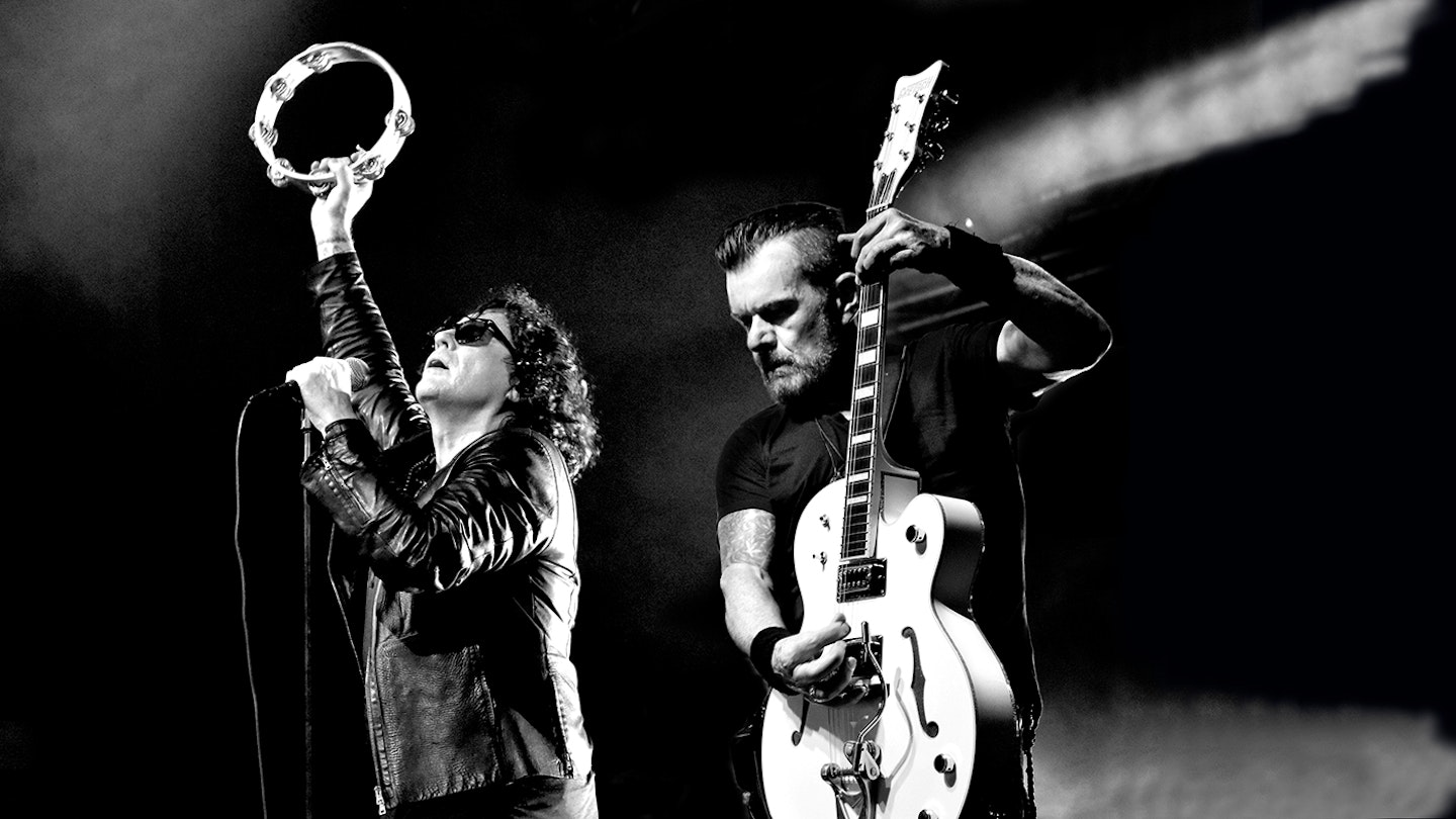 The Cult on stage